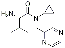 (S)-2-AMino-N-cyclopropyl-3-Methyl-N-pyrazin-2-ylMethyl-butyraMide 结构式