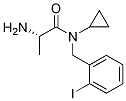 (S)-2-AMino-N-cyclopropyl-N-(2-iodo-benzyl)-propionaMide 结构式
