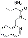 (S)-2-AMino-N-isoquinolin-1-ylMethyl-3,N-diMethyl-butyraMide 结构式