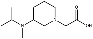 [3-(Isopropyl-Methyl-aMino)-piperidin-1-yl]-acetic acid 结构式