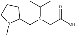 [Isopropyl-(1-Methyl-pyrrolidin-2-ylMethyl)-aMino]-acetic acid 结构式
