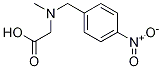 N-甲基-N-(4-硝基苄基)甘氨酸 结构式