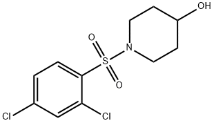 1-(2,4-二氯-苯磺酰基)-哌啶-4-醇 结构式