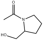 1-(2-羟甲基-吡咯烷-1-基)-乙酮 结构式
