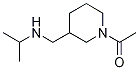 1-[3-(IsopropylaMino-Methyl)-piperidin-1-yl]-ethanone 结构式