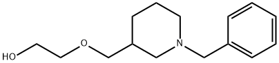2-(1-Benzyl-piperidin-3-ylMethoxy)-ethanol 结构式