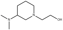 2-(3-DiMethylaMino-piperidin-1-yl)-ethanol 结构式