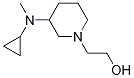 2-[3-(Cyclopropyl-Methyl-aMino)-piperidin-1-yl]-ethanol 结构式