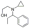 2-[Cyclopropyl-(1-phenyl-propyl)-aMino]-ethanol 结构式