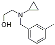 2-[Cyclopropyl-(3-Methyl-benzyl)-aMino]-ethanol 结构式