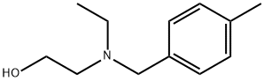 2-[Ethyl-(4-Methyl-benzyl)-aMino]-ethanol 结构式