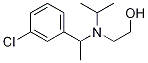 2-{[1-(3-Chloro-phenyl)-ethyl]-isopropyl-aMino}-ethanol 结构式