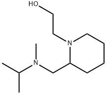 2-{2-[(Isopropyl-Methyl-aMino)-Methyl]-piperidin-1-yl}-ethanol 结构式