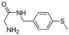 2-AMino-N-(4-Methylsulfanyl-benzyl)-acetaMide 结构式