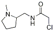 2-Chloro-N-(1-Methyl-pyrrolidin-2-ylMethyl)-acetaMide 结构式