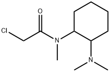 2-Chloro-N-(2-diMethylaMino-cyclohexyl)-N-Methyl-acetaMide 结构式