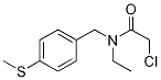 2-Chloro-N-ethyl-N-(4-Methylsulfanyl-benzyl)-acetaMide 结构式