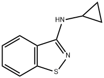 苯并[D]异噻唑-3-基-环丙基-胺 结构式