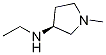 Ethyl-((S)-1-Methyl-pyrrolidin-3-yl)-aMine 结构式