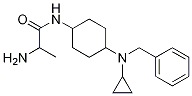 (1R,4R)-(S)-2-AMino-N-[4-(benzyl-cyclopropyl-aMino)-cyclohexyl]-propionaMide 结构式