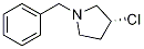 (R)-1-Benzyl-3-chloro-pyrrolidine 结构式