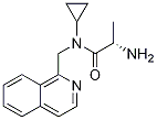 (S)-2-AMino-N-cyclopropyl-N-isoquinolin-1-ylMethyl-propionaMide 结构式