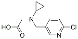 [(6-Chloro-pyridin-3-ylMethyl)-cyclopropyl-aMino]-acetic acid 结构式