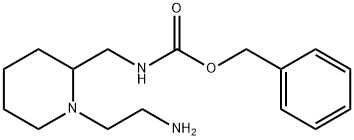 [1-(2-AMino-ethyl)-piperidin-2-ylMethyl]-carbaMic acid benzyl ester 结构式