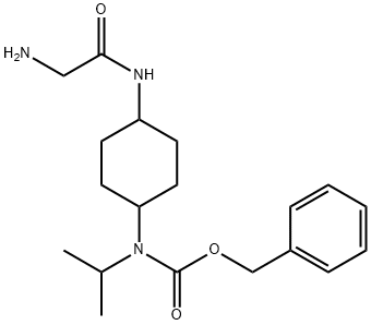 [4-(2-AMino-acetylaMino)-cyclohexyl]-isopropyl-carbaMic acid benzyl ester 结构式