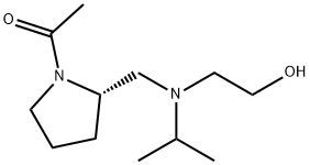 1-((S)-2-{[(2-Hydroxy-ethyl)-isopropyl-aMino]-Methyl}-pyrrolidin-1-yl)-ethanone 结构式