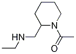 1-(2-EthylaMinoMethyl-piperidin-1-yl)-ethanone 结构式