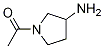 1-(3-AMino-pyrrolidin-1-yl)-ethanone 结构式