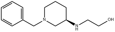 2-((R)-1-Benzyl-piperidin-3-ylaMino)-ethanol 结构式