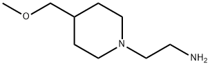 2-(4-MethoxyMethyl-piperidin-1-yl)-ethylaMine 结构式