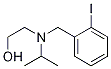 2-[(2-Iodo-benzyl)-isopropyl-aMino]-ethanol 结构式
