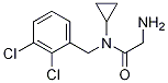 2-AMino-N-cyclopropyl-N-(2,3-dichloro-benzyl)-acetaMide 结构式