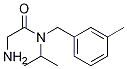 2-AMino-N-isopropyl-N-(3-Methyl-benzyl)-acetaMide 结构式