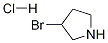 3-溴-吡咯烷盐酸盐 结构式