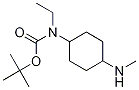 (4-(甲氨基)环己基)氨基甲酸叔丁酯 结构式