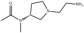 N-[(R)-1-(2-AMino-ethyl)-pyrrolidin-3-yl]-N-Methyl-acetaMide 结构式