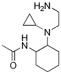 N-{2-[(2-AMino-ethyl)-cyclopropyl-aMino]-cyclohexyl}-acetaMide 结构式