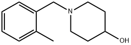 1-(2-甲基-苄基)-哌啶-4-醇 结构式