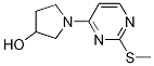 1-(2-Methylsulfanyl-pyrimidin-4-yl)-pyrrolidin-3-ol 结构式