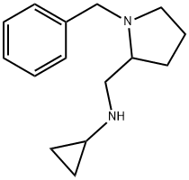 (1-Benzyl-pyrrolidin-2-ylMethyl)-cyclopropyl-aMine 结构式