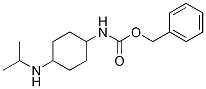 (1R,4R)-(4-IsopropylaMino-cyclohexyl)-carbaMic acid benzyl ester 结构式