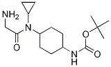 (1R,4R)-{4-[(2-AMino-acetyl)-cyclopropyl-aMino]-cyclohexyl}-carbaMic acid tert-butyl ester 结构式