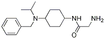 (1R,4R)-2-AMino-N-[4-(benzyl-isopropyl-aMino)-cyclohexyl]-acetaMide 结构式