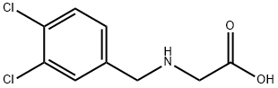 (3,4-DICHLORO-BENZYLAMINO)-ACETIC ACID 结构式