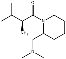(S)-2-AMino-1-(2-diMethylaMinoMethyl-piperidin-1-yl)-3-Methyl-butan-1-one 结构式