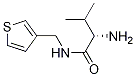(S)-2-AMino-3-Methyl-N-thiophen-3-ylMethyl-butyraMide 结构式